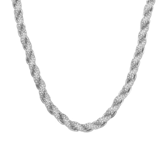 10mm Iced Rope Chain - HSCH-112