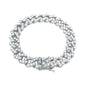 11mm Iced Cuban Bracelet - HSCH-120-B