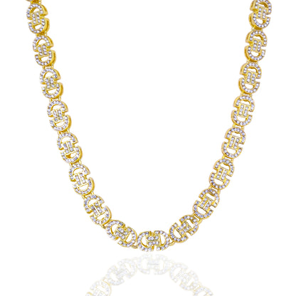 11mm Iced Out Mariner Chain - HSCH-126