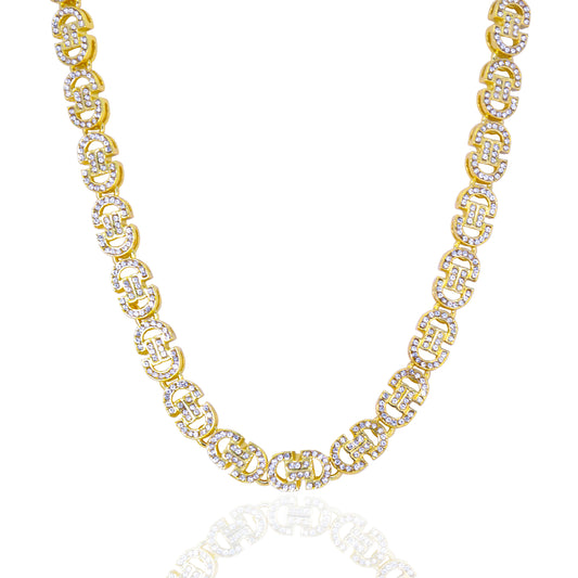 11mm Iced Out Mariner Chain - HSCH-126