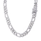 13mm Iced Out Figaro Chain - HSCH-127