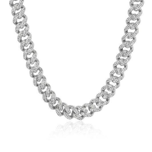 15mm Iced Out Cuban Chain - HSCH-132