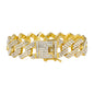 20mm Iced Cuban Bracelet - HSCH-157-B