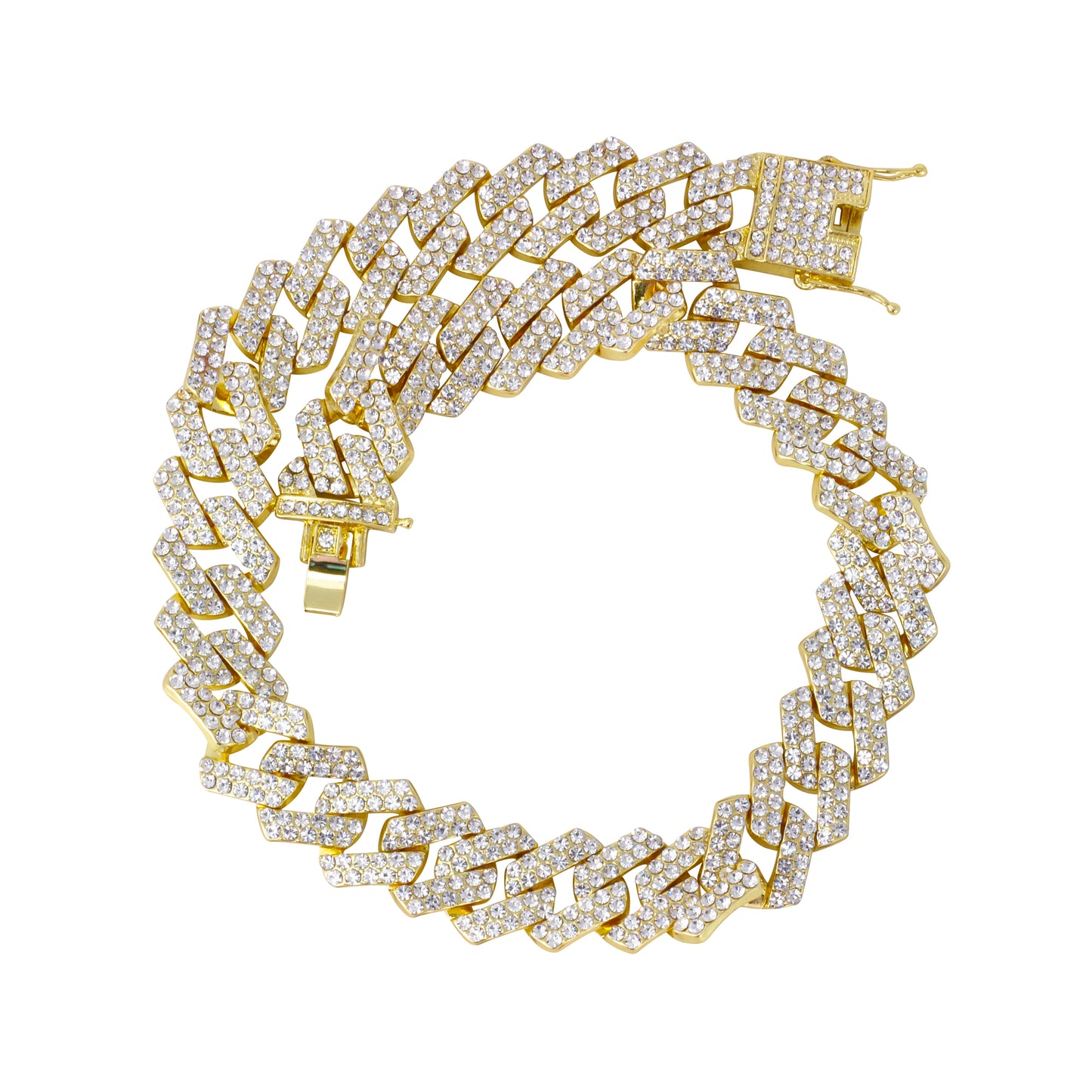 20mm Iced Out Cuban Chain - HSCH-157