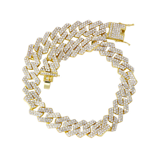 20mm Iced Out Cuban Chain - HSCH-157