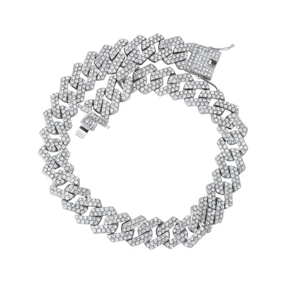 20mm Iced Out Cuban Chain - HSCH-157