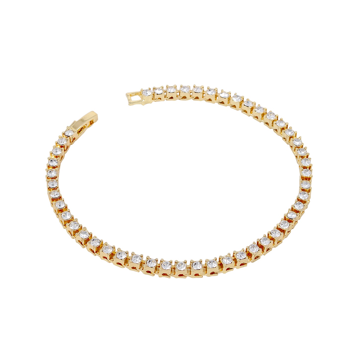 3mm Round Tennis Bracelet - HSCH-401-B