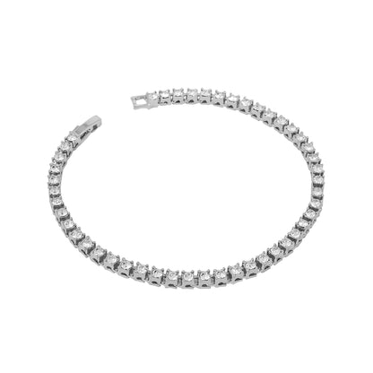 3mm Round Tennis Bracelet - HSCH-401-B