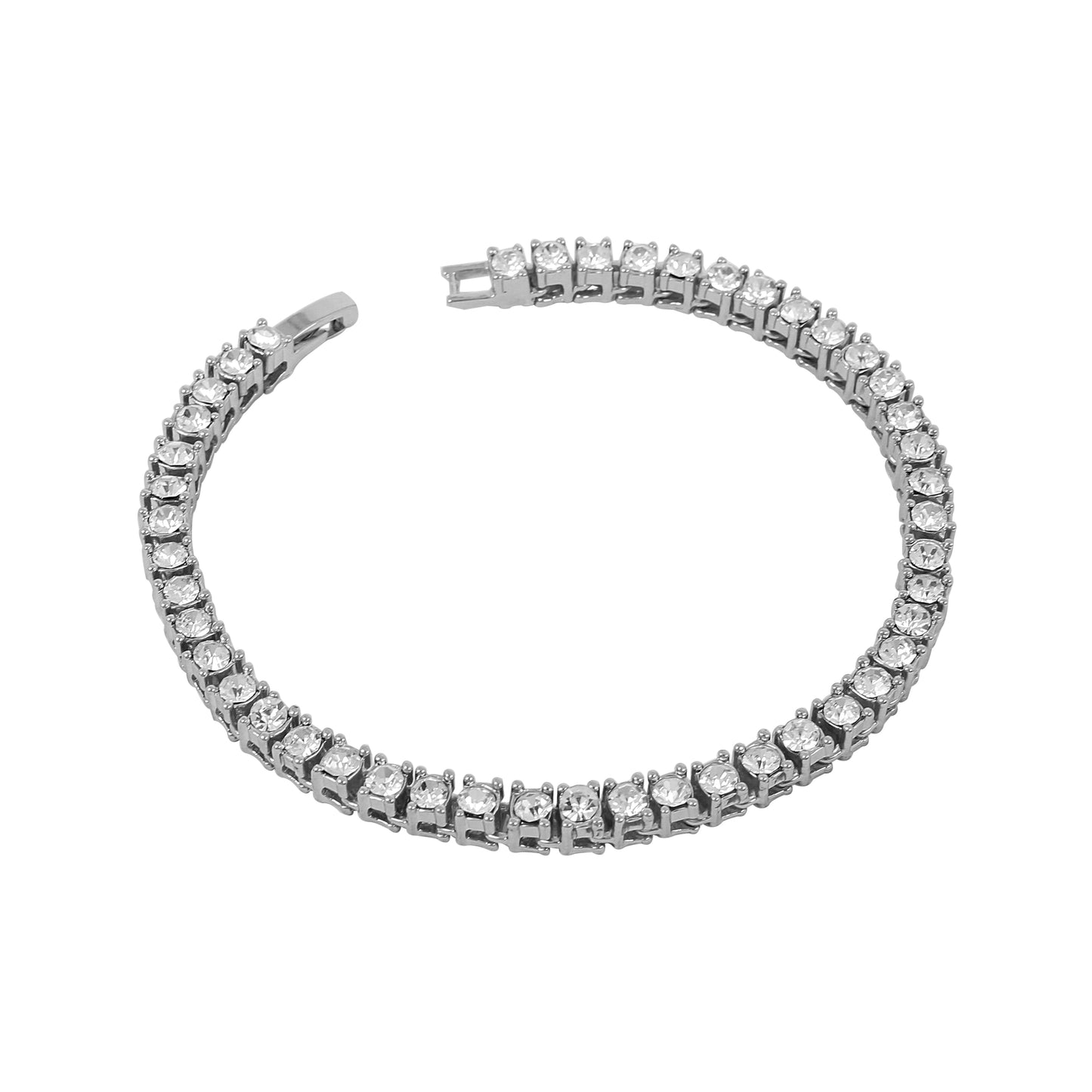 4mm Tennis Bracelet (Round Stones) - HSCH-403-B