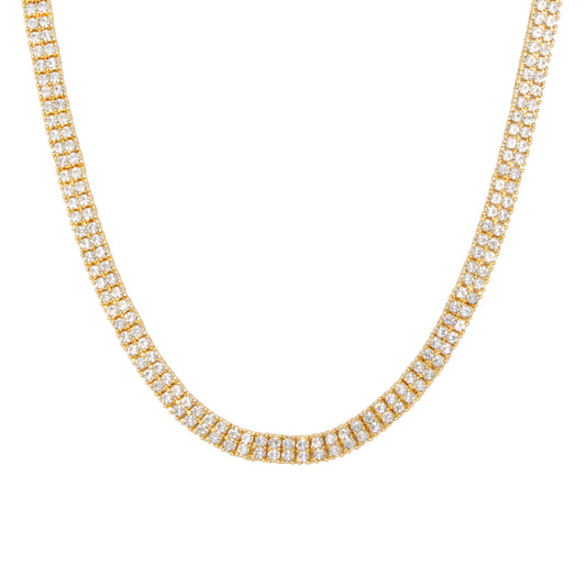 8mm Double Tennis Chain - HSCH-502