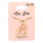 Initial Pendant - B