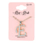 Initial Pendant - E