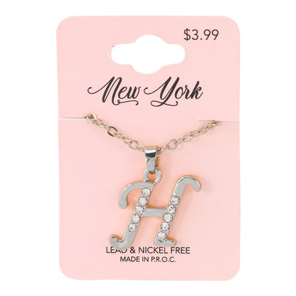 Initial Pendant - H