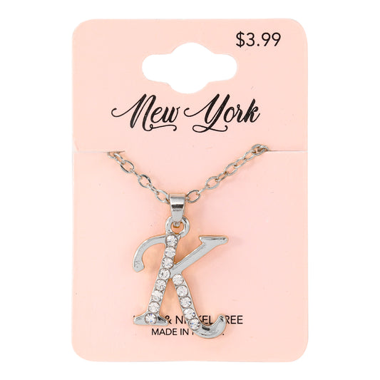 Initial Pendant - K