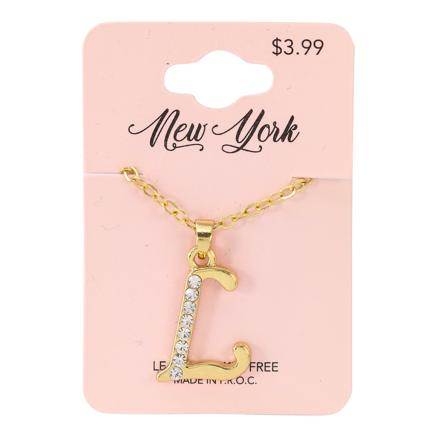 Initial Pendant - L