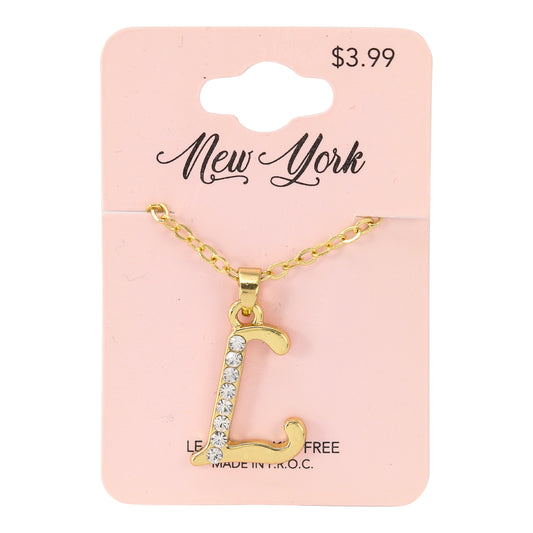 Initial Pendant - L