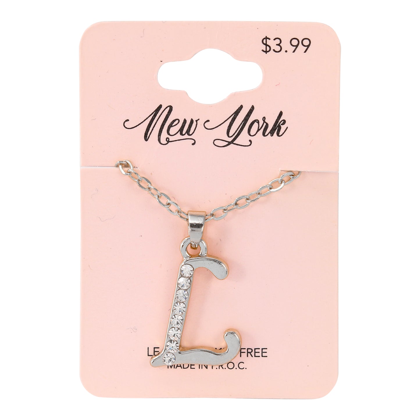 Initial Pendant - L