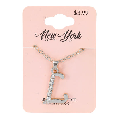 Initial Pendant - L
