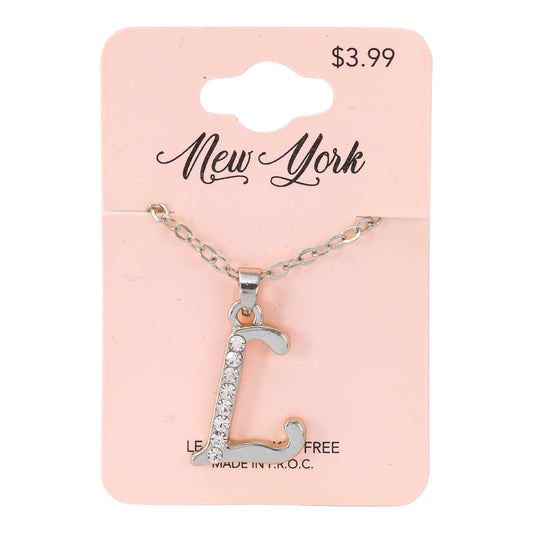 Initial Pendant - L