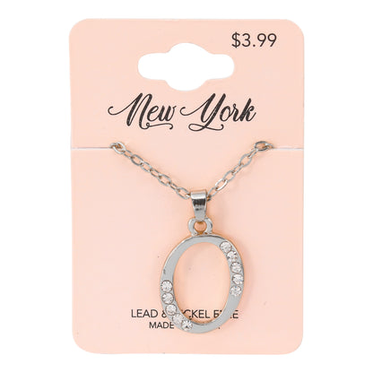 Initial Pendant - O