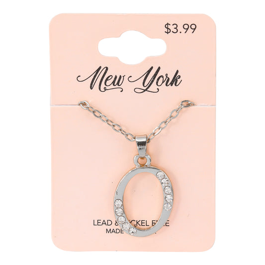 Initial Pendant - O