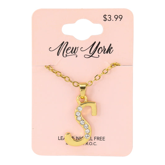 Initial Pendant - S