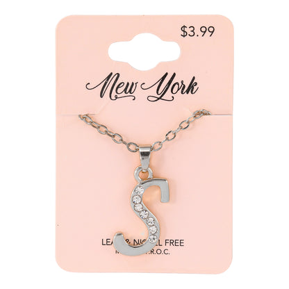 Initial Pendant - S