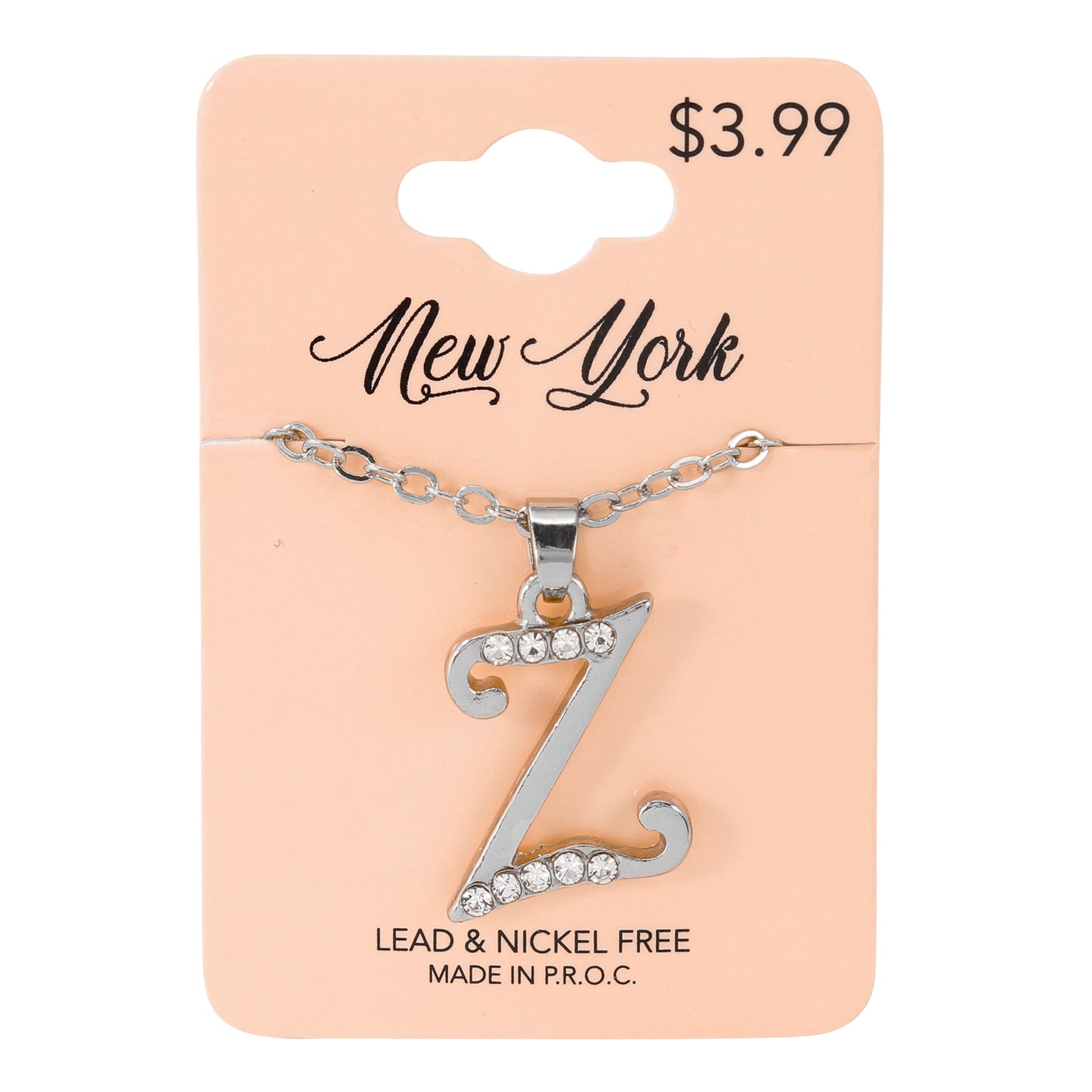 Initial Pendant - Z