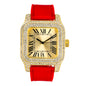 Urban mm Iced Out Square Watch - 7747C-SB