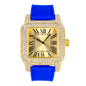 Urban mm Iced Out Square Watch - 7747C-SB