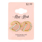 Initial Earring - D