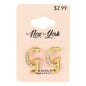 Initial Earring - G