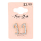 Initial Earring - J