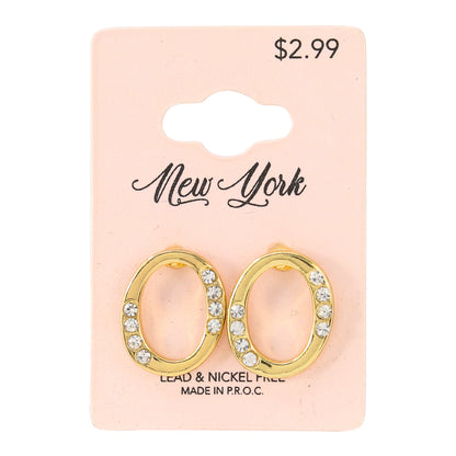 Initial Earring - O