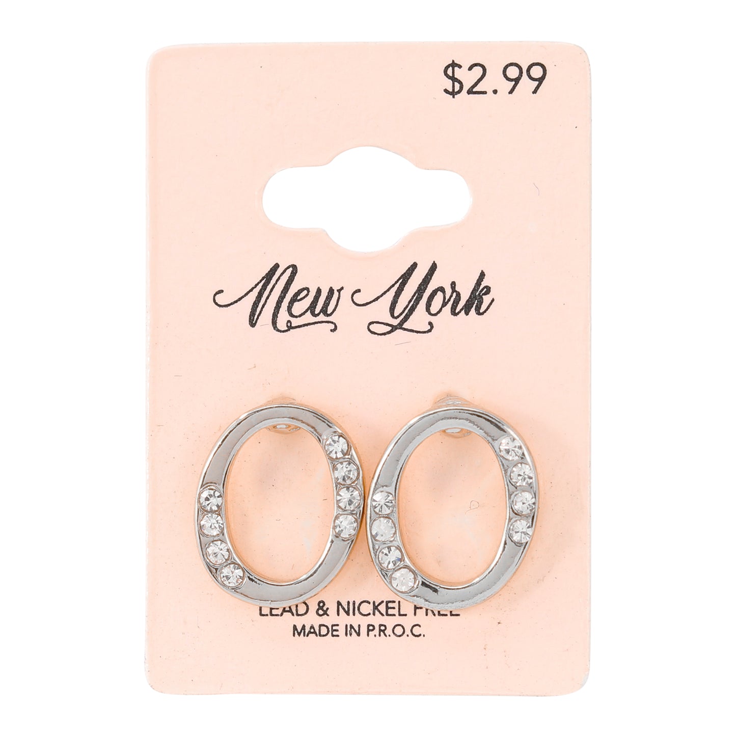 Initial Earring - O