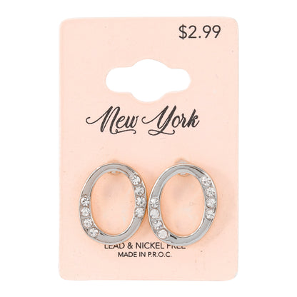 Initial Earring - O