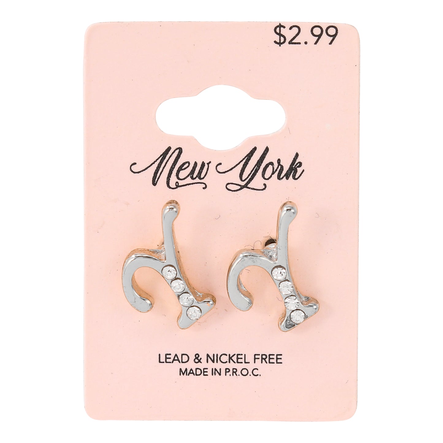 Initial Earring - Y