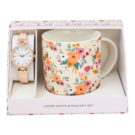 Ladies Watch And Mug Set - LWMG-101