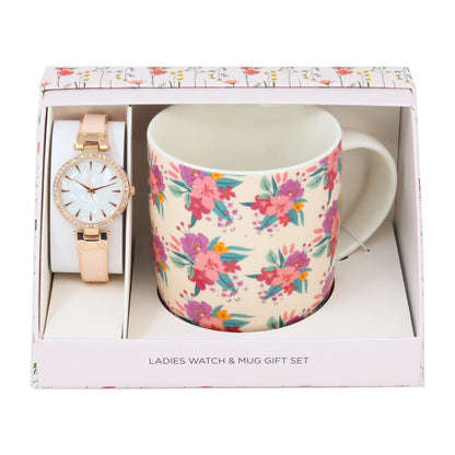 Ladies Watch And Mug Set - LWMG-102