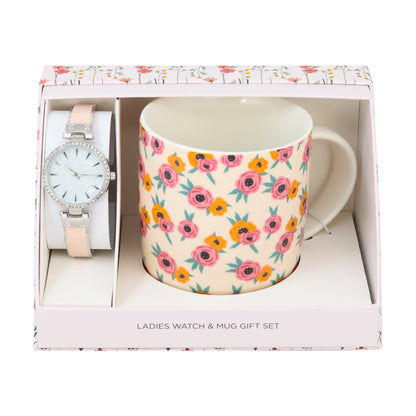 Ladies Watch And Mug Set - LWMG-104