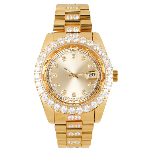 Icedout SS Quartz MB Watch - 9408 MB