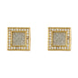 Square Earrings - MP 405