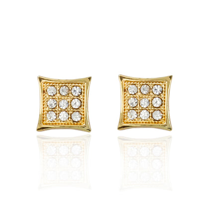 9mm Kite Pave Earrings - MPB 104