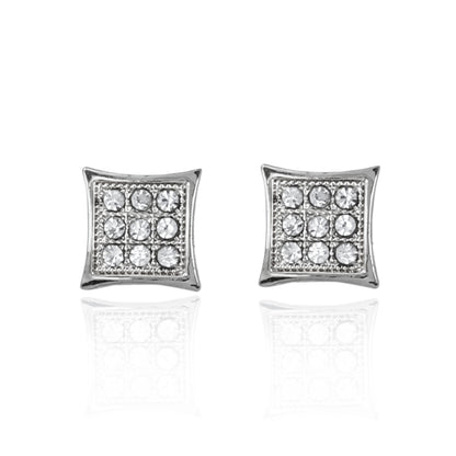 9mm Kite Pave Earrings - MPB 104