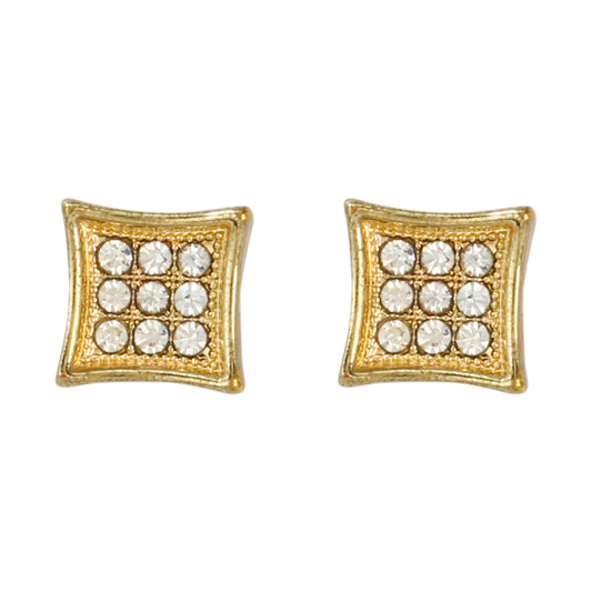 8mm Square Earrings - MPB 117