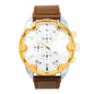 Mens Leather Band Watch  - 10369-LB