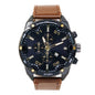 Mens Leather Band Watch  - 10369-LB