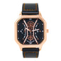 Mens Leather Band Watch  - 10375-LB