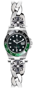 Mens Metal Band Watch  - 10204-MB
