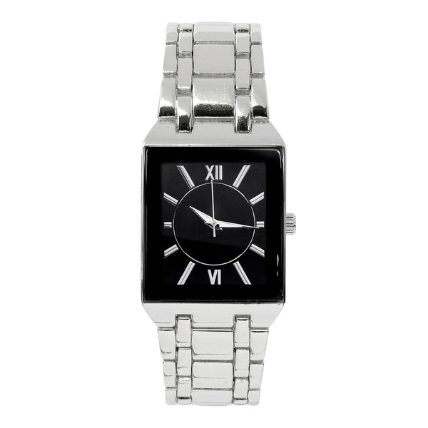 Mens Metal Band Watch  - 10370-MB